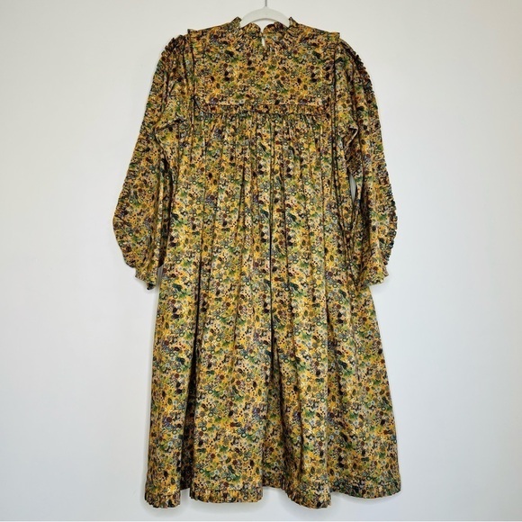 Kika Vargas Hertha Dress in Yellow Floral - Picture 4 of 16